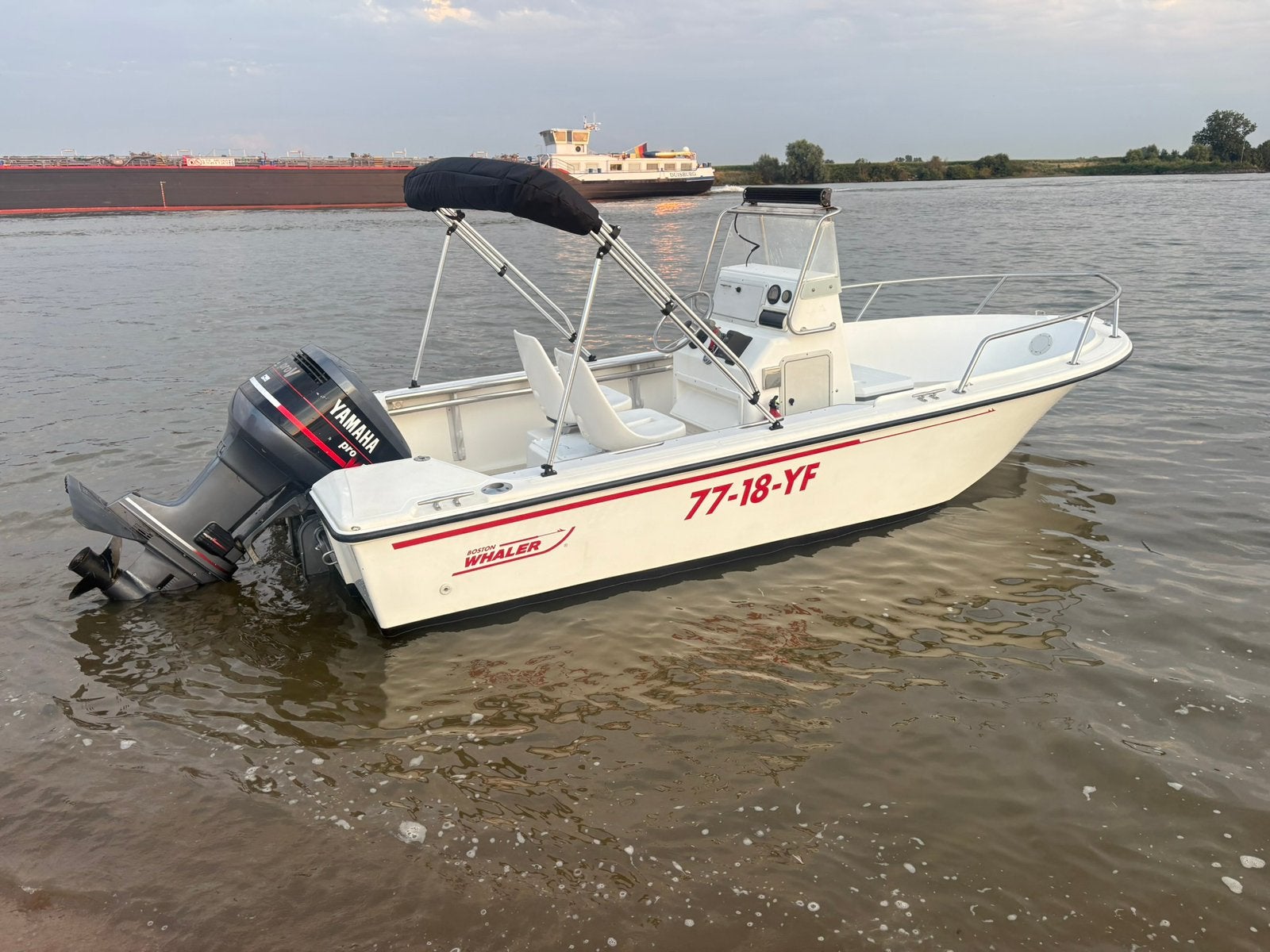 Boston Whaler Look Consoleboot Marlin 170 Yamaha PRO V 100pk, Watersport en Boten, Ophalen, Overige merken, Gebruikt, 100 pk