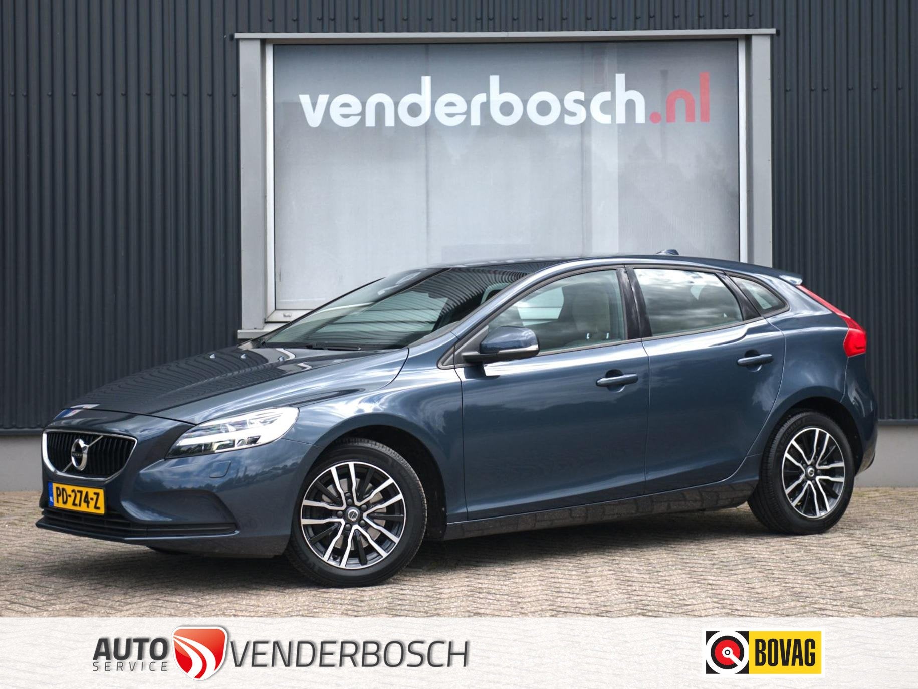 Volvo V40 2.0 T2 Nordic+ 122pk | Trekhaak | Clima | Cruise |, Auto's, Volvo, Voorwielaandrijving, Dealer onderhouden, Gebruikt