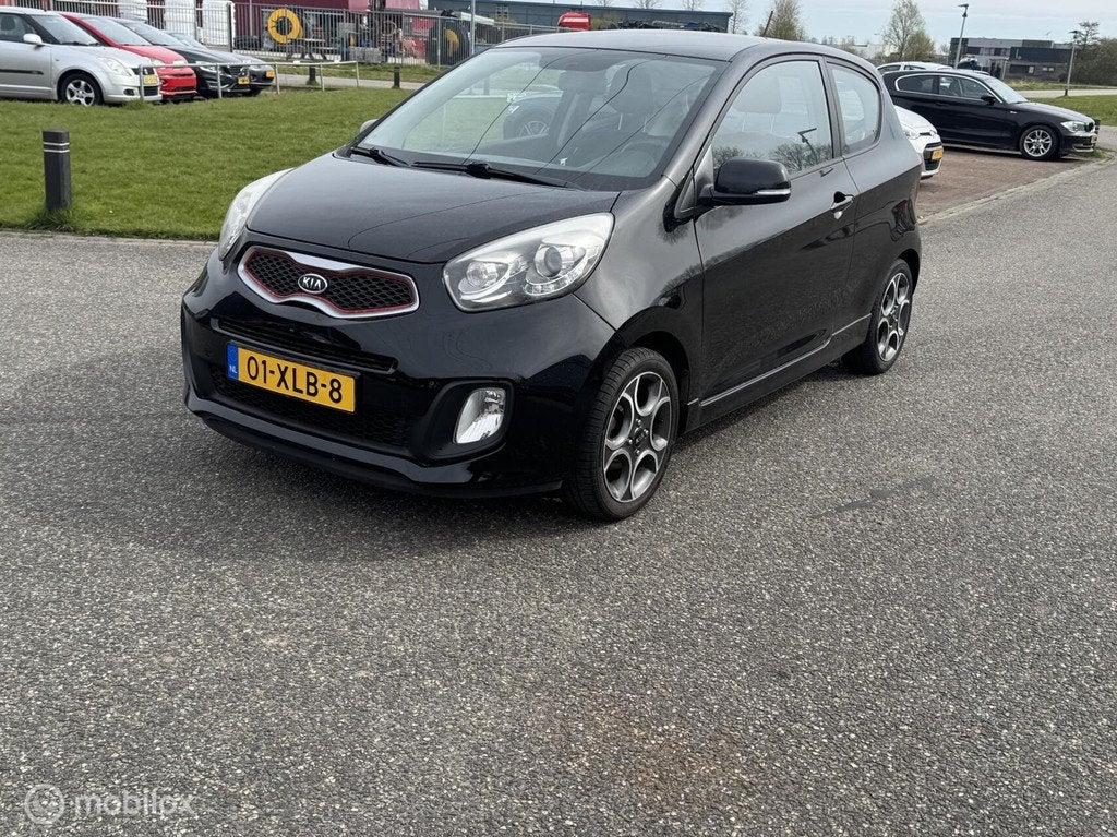 Kia Picanto 1.0 CVVT#nieuwe APK#AIRCO#, Voorwielaandrijving, Euro 5, Gebruikt, 400 kg