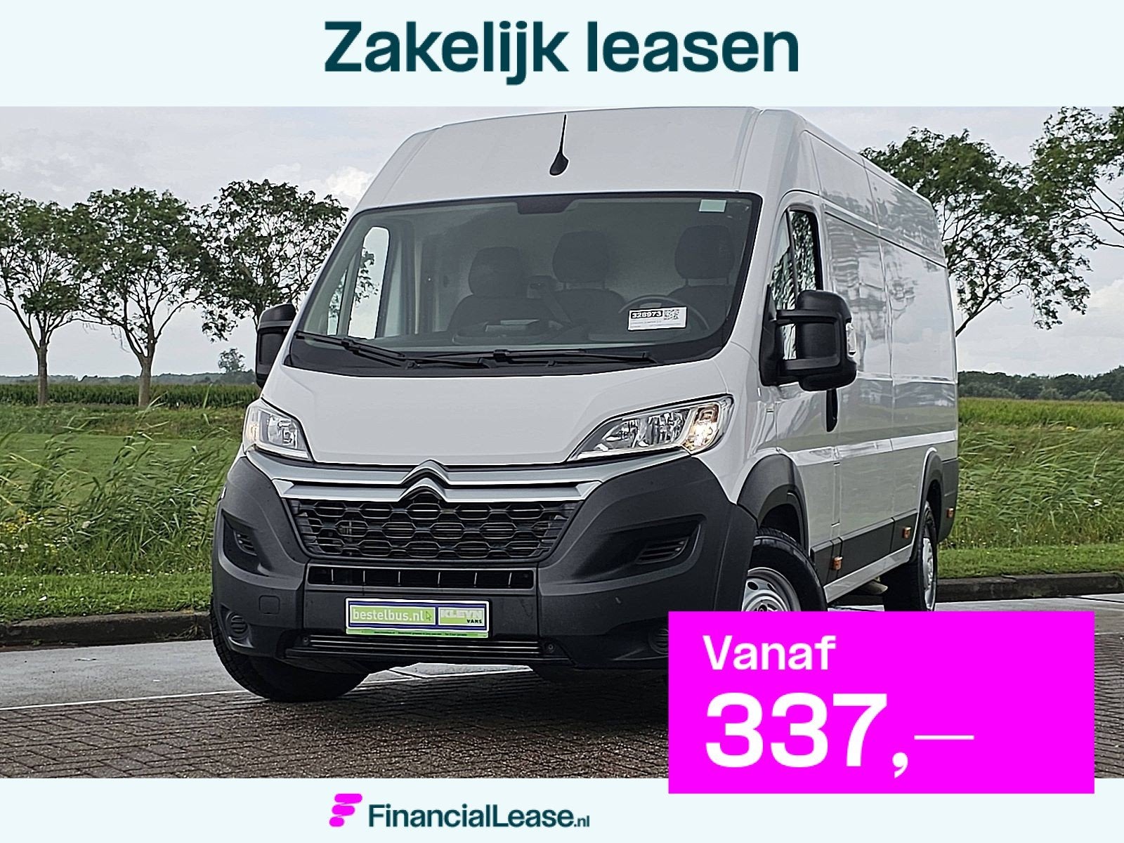 CITROEN JUMPER 2.2 l4h2 carplay airco!, Euro 6, Citroën, Wit, Bedrijf