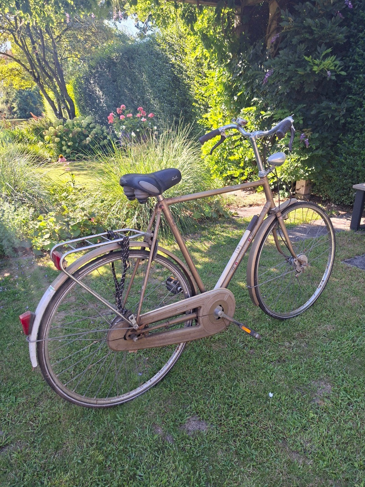 origineel vintage herenfiets Gazelle, 59 cm of meer, Ophalen