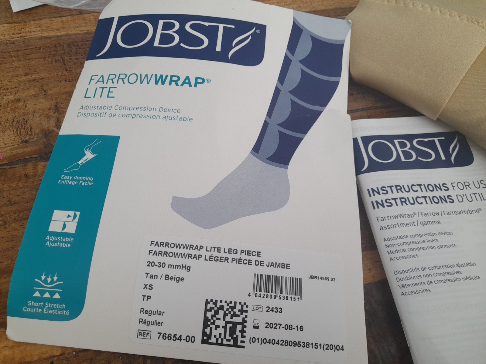 Jobs steunkousen anti compressie XS, Diversen, Ophalen of Verzenden, Nieuw