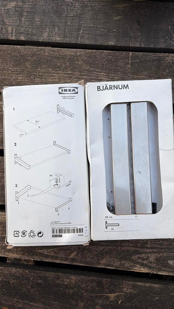 Ikea ophangijzers, Huis en Inrichting, Ophalen of Verzenden