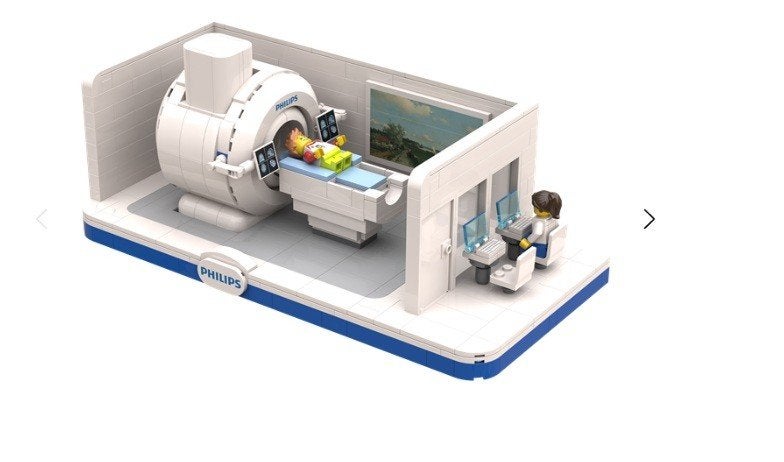 Philips MRI gemaakt van Lego blokjes, Overige thema's, Lego, Nieuw, Ophalen of Verzenden