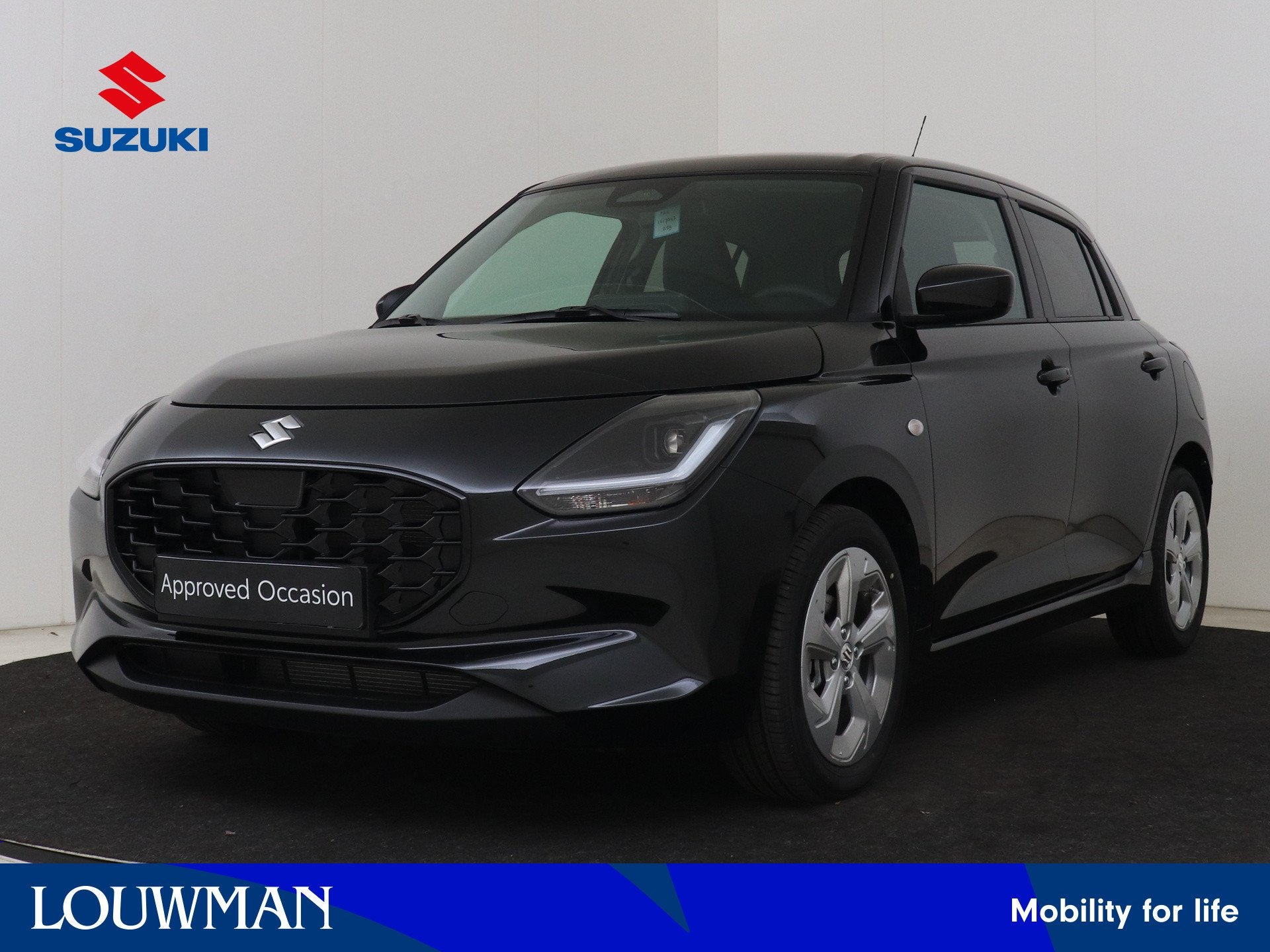 Suzuki Swift 1.2 Select Smart Hybrid Automaat | 16" Velgen |, 12 maanden, Stof, Zwart, 82 pk