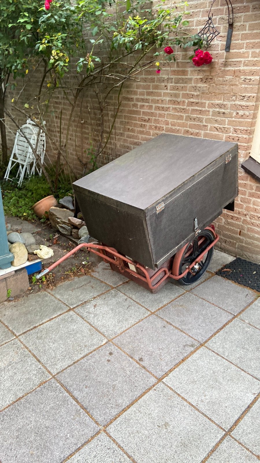 Aanhangwagen fiets viskar kar fietsaanhanger fietskar, Ophalen, Zo goed als nieuw, 80 kg of meer