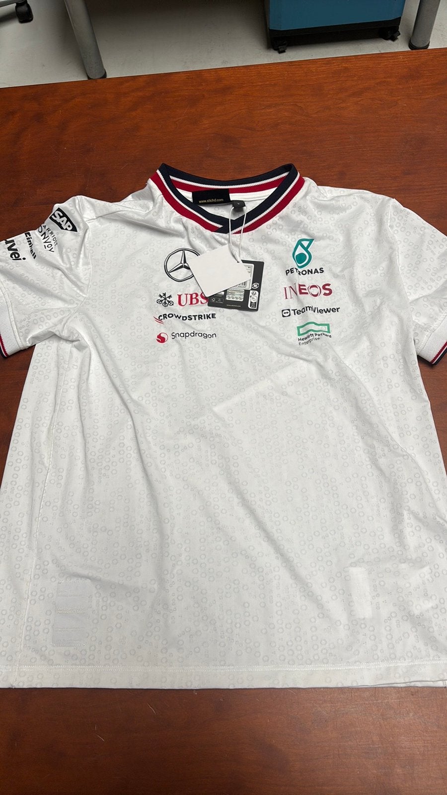 Mercedes Benz t shirt maat L, Ophalen of Verzenden, Nieuw, Zwart