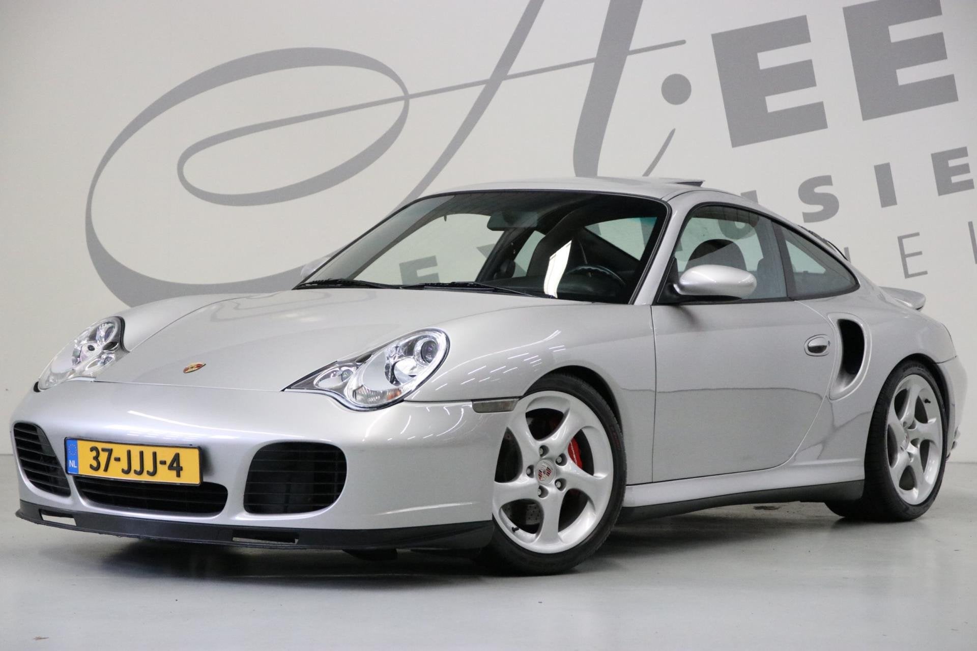 Porsche 911 3.6 Coupé Turbo/ compl.historie aanwezig/, Gebruikt, Zwart, 4 stoelen, Leder