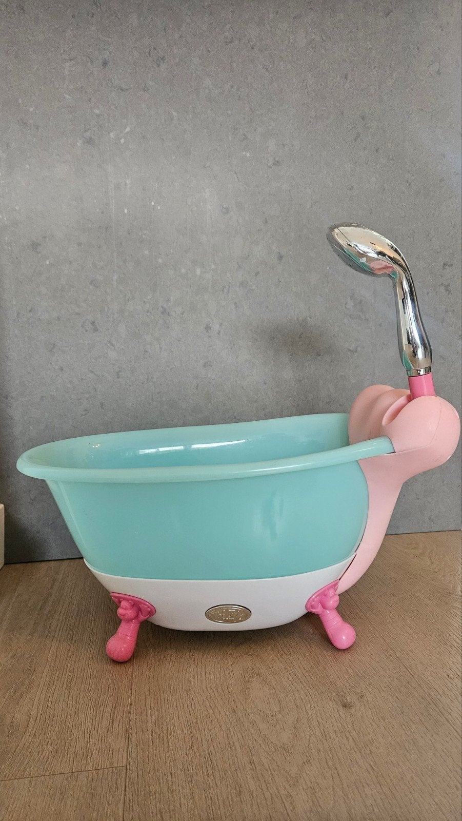 BABY born Badkuip met werkende douche, Kinderen en Baby's, Speelgoed | Poppen, Ophalen of Verzenden, Gebruikt, Babypop