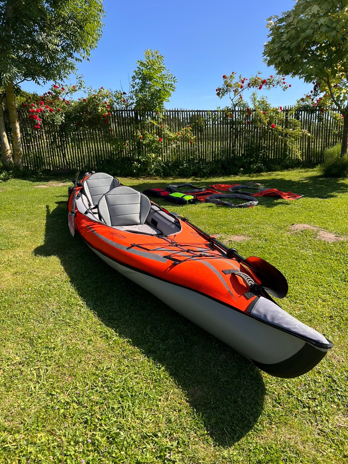 Advanced Elements AE1107 Opblaasbare Kayak Compleet Pakket, Ophalen, Opblaasbaar, Zo goed als nieuw, 2-persoons