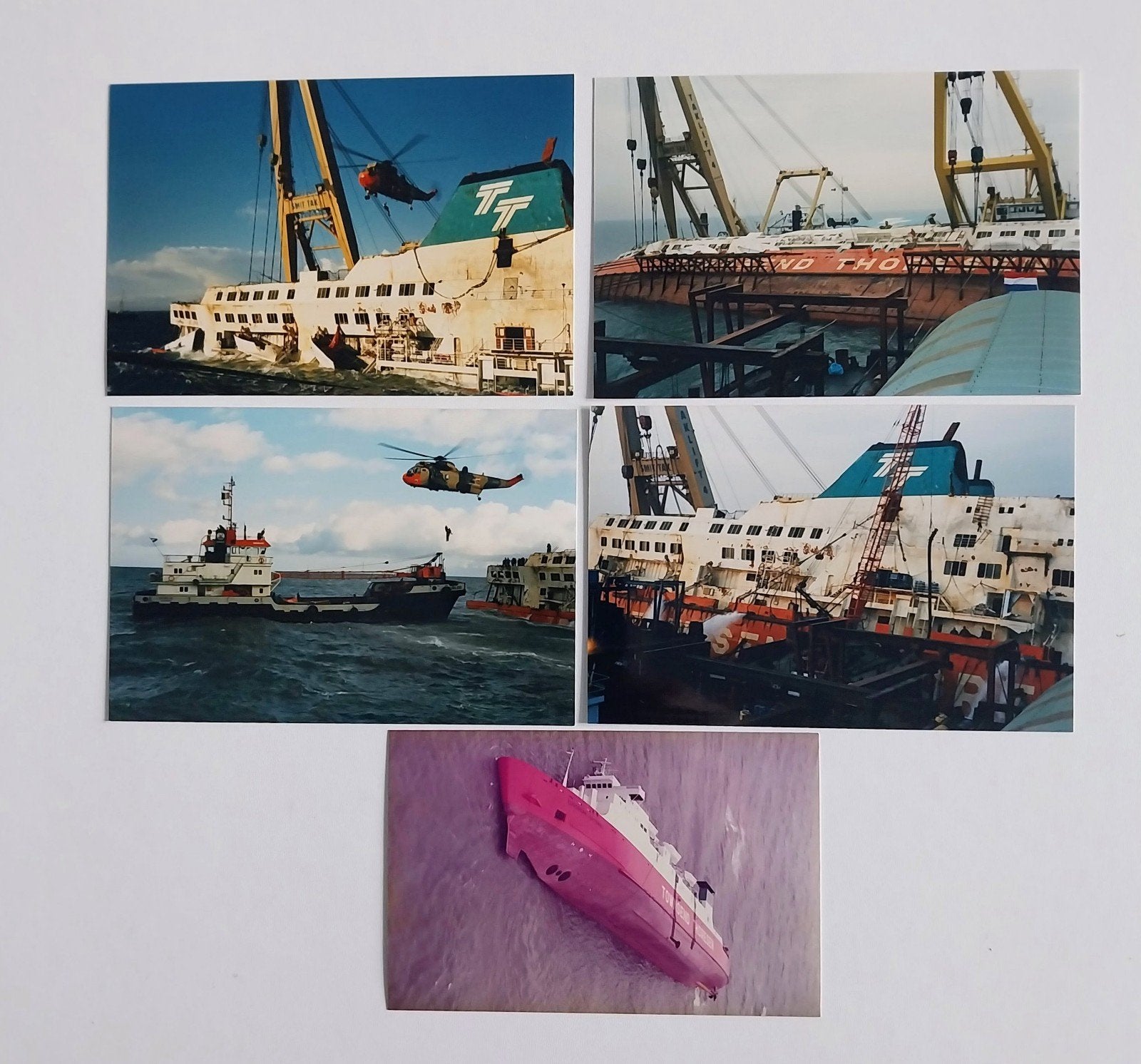 Herald of Free Enterprise., Ophalen of Verzenden, Kaart, Foto of Prent
