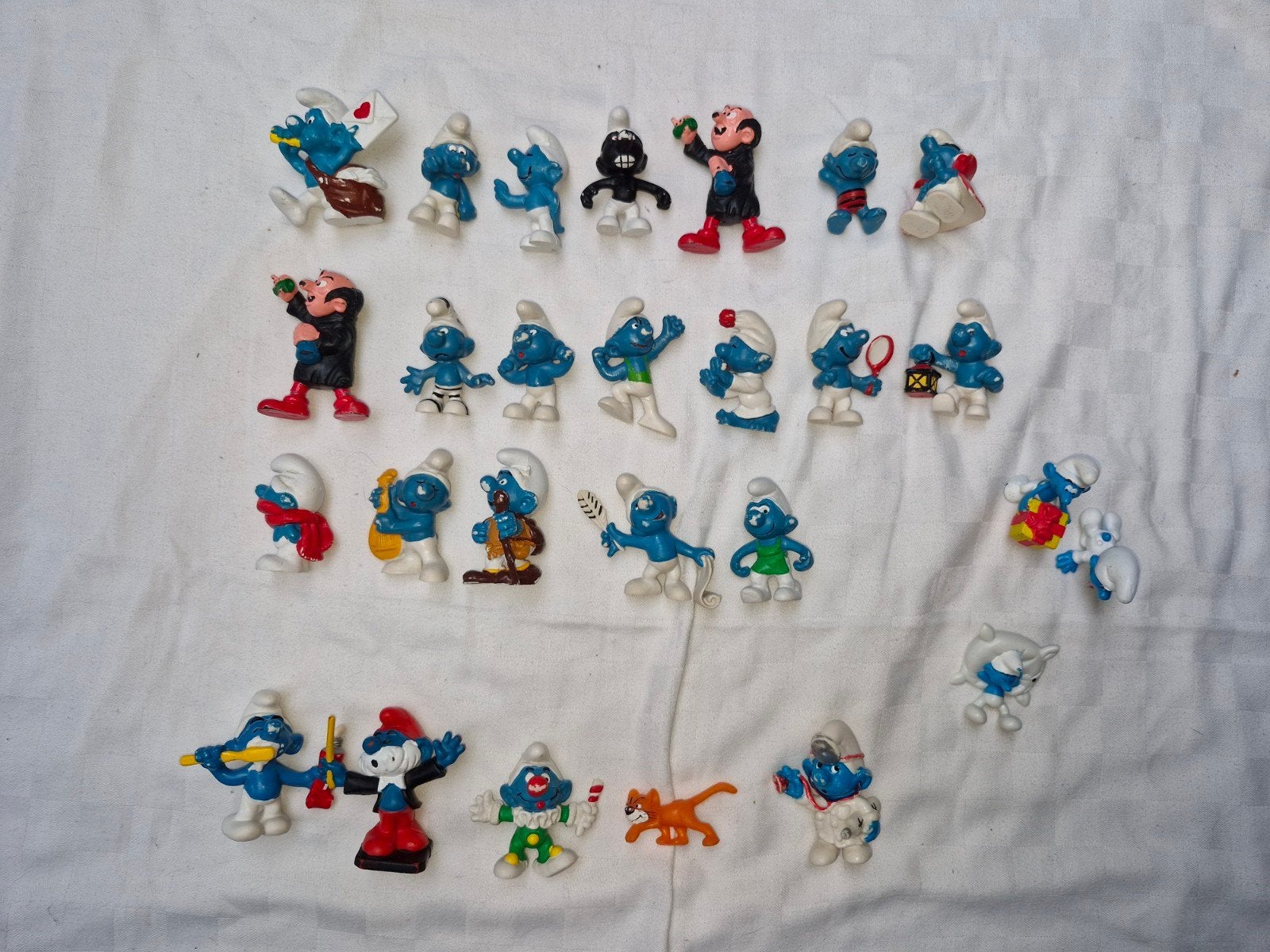 Diverse smurfen, Verzamelen, Smurfen, Ophalen of Verzenden, Gebruikt, Verschillende Smurfen