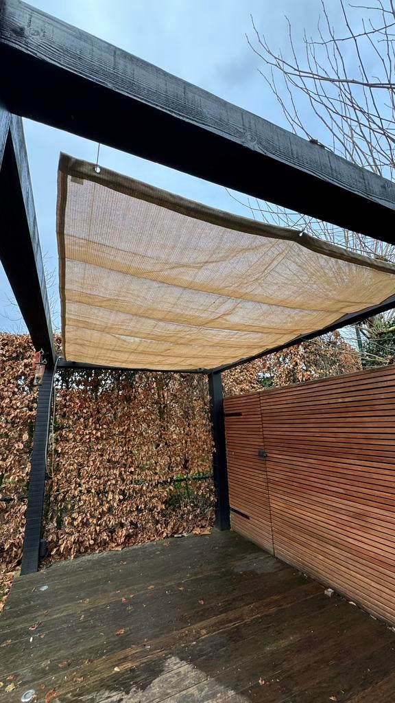 Nesling Harmonica doek 2m x 3m, Tuin en Terras, Overkappingen, Ophalen, Gebruikt, Overige typen