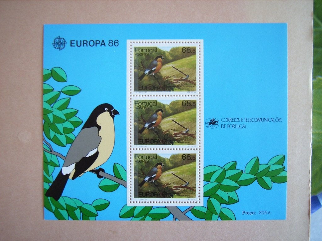 1   Portugal Azoren Blok 7 Pf, Ophalen of Verzenden, Portugal, Postfris