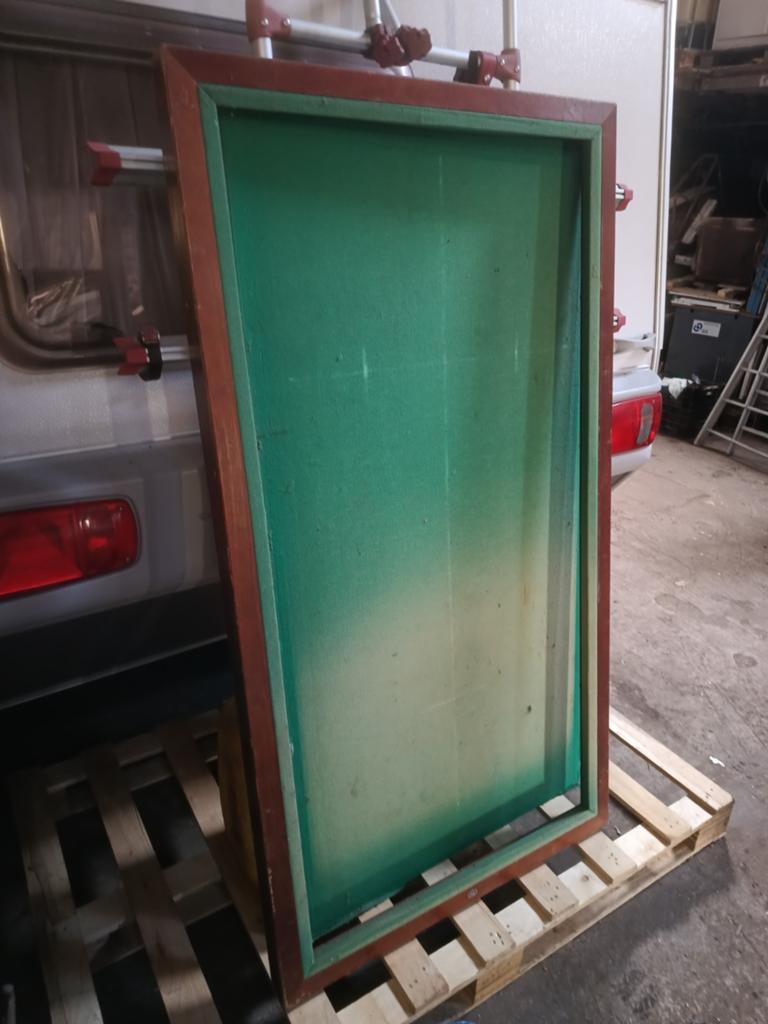 Tafel biljart met extra nieuw laken., Ophalen, Gebruikt, Biljarttafel