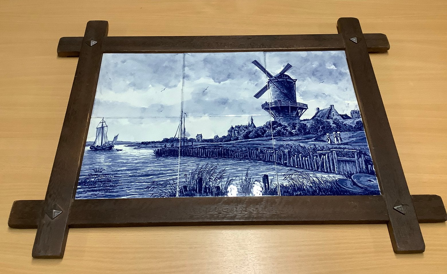 Tegeltableau - molen van Wijk bij Duurstede       (A), Ophalen