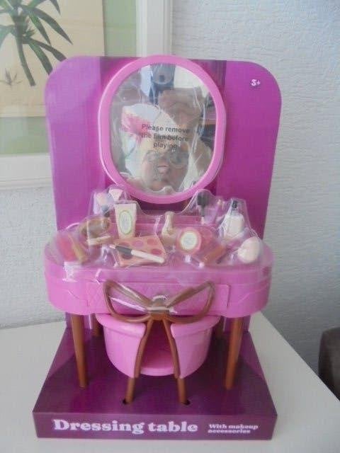 Barbie pop kaptafel set nieuw, Ophalen of Verzenden, Nieuw, Barbie