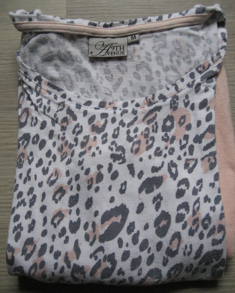 Pyjama set 9th Avenue luipaardprint maat 38/M, 9th Avenue, Ophalen of Verzenden, Zo goed als nieuw, Maat 38/40 (M)