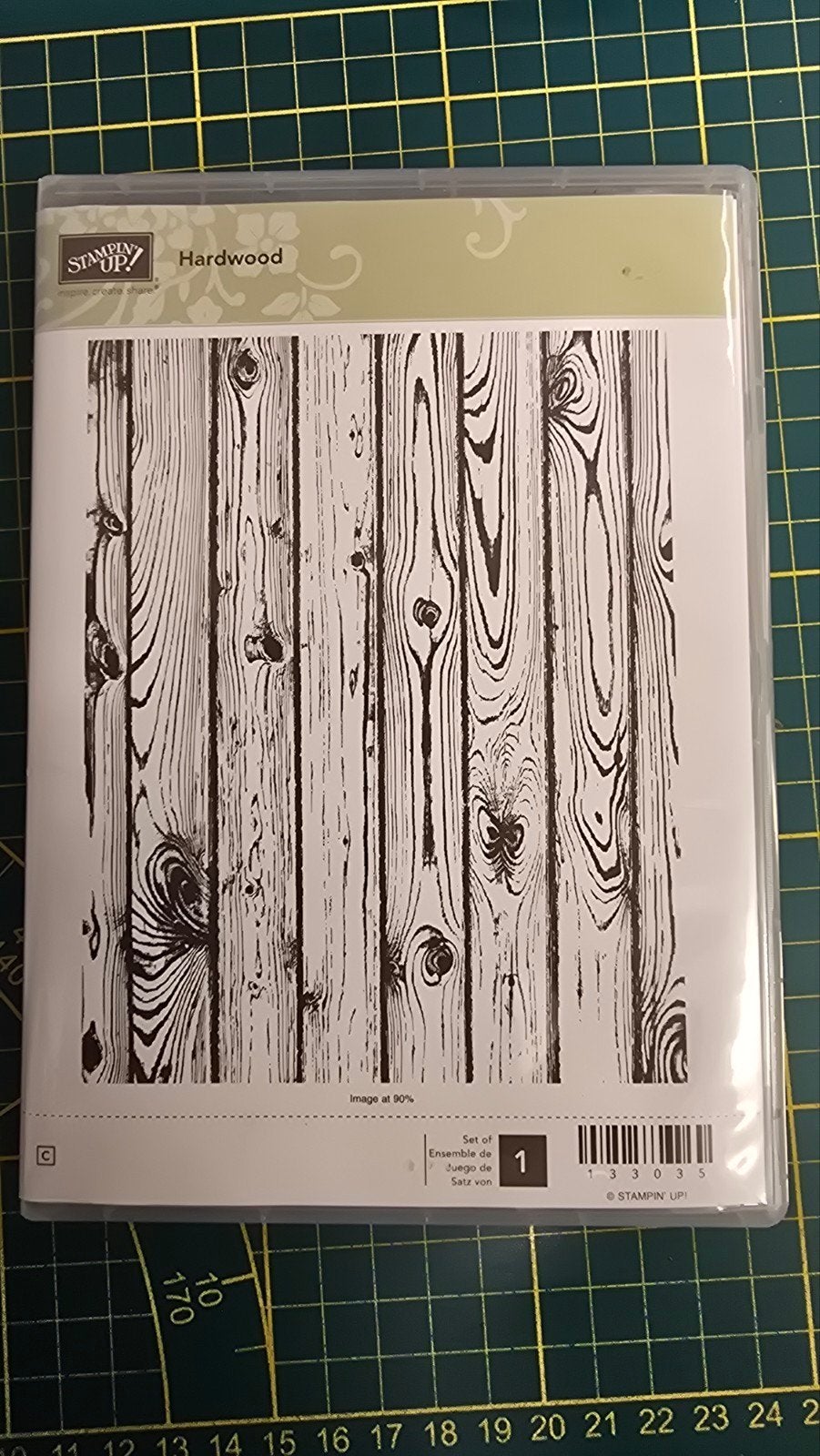 stampin up stempelset hardwood, Ophalen of Verzenden, Zo goed als nieuw