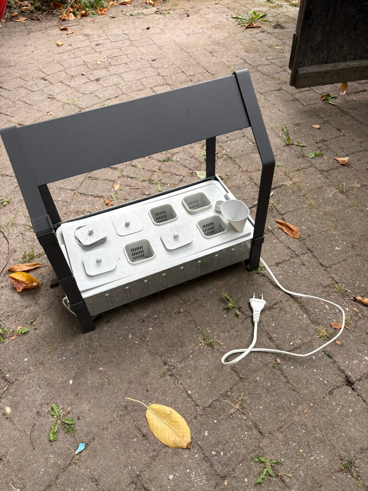 Ikea Krydda/Växer kweekbak met ledlamp, Tuin en Terras, Kweekspullen, Ophalen, Kweekbak