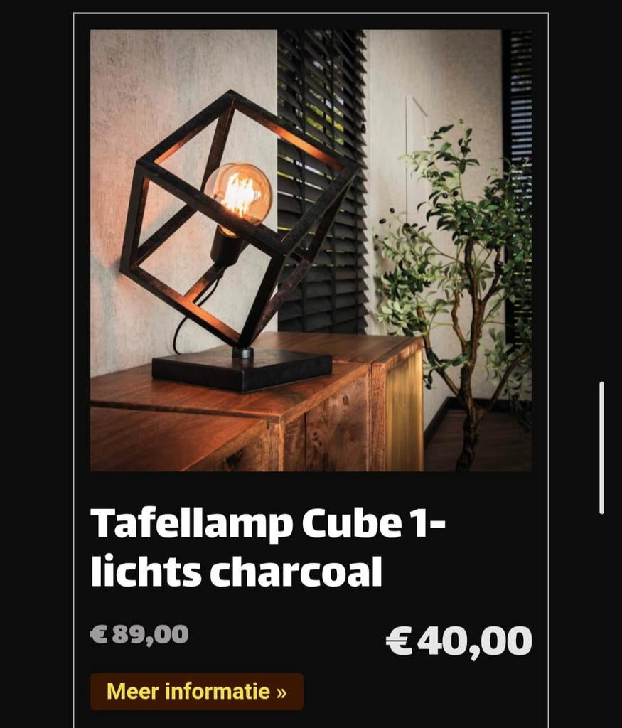 Mooie lampen met 80% korting - vanaf slechts 29.95!, Ophalen of Verzenden