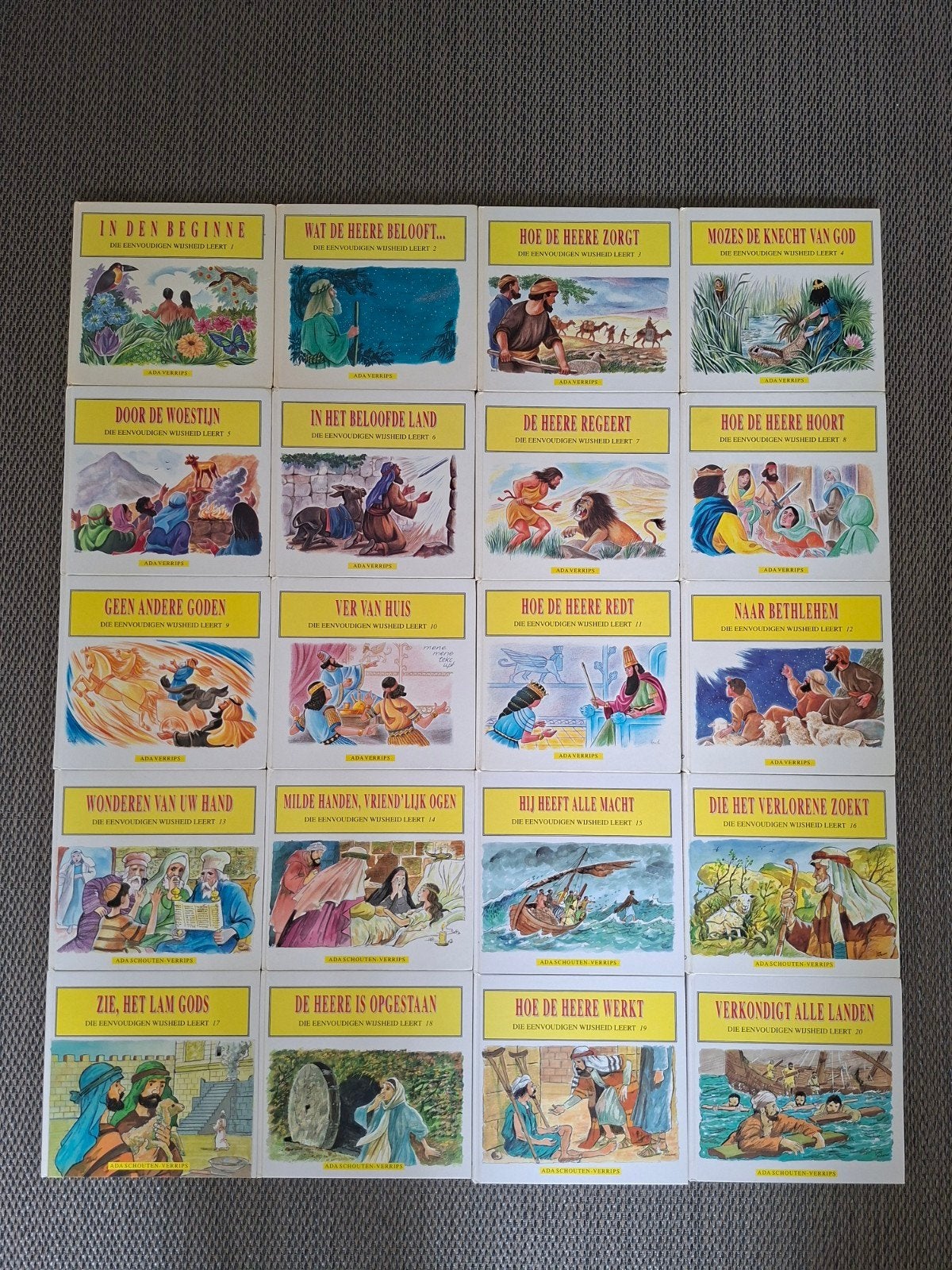 Serie Die eenvoudigen wijsheid leert.  Ada Schouten Verrips, Ophalen of Verzenden, Zo goed als nieuw
