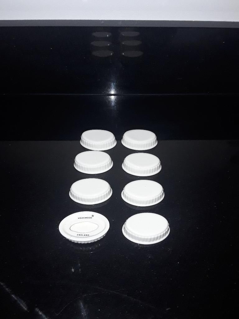 8 Wedgwood Edme messenleggers, Verzenden, Zo goed als nieuw, Aardewerk, Overige typen