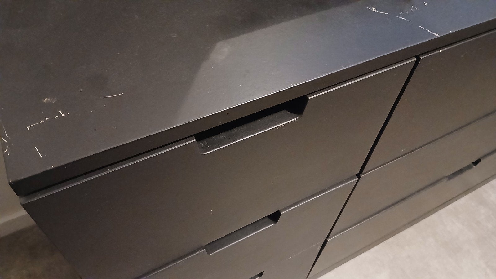 IKEA NORDLI - zwart - (9) ladekast, Ophalen, Gebruikt, Modern / Minimalistisch