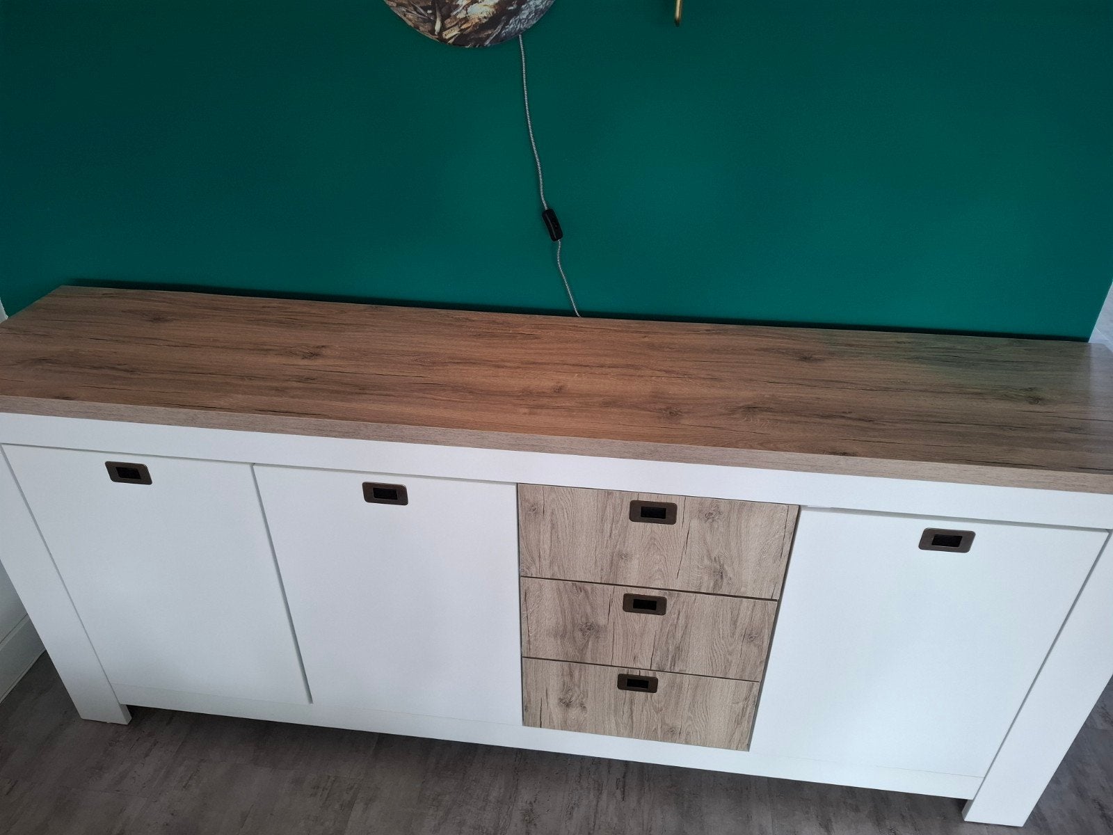Landelijke Buffetkast / Dressoir - 2.20m breed - Prima staat, Ophalen, Gebruikt, 200 cm of meer, 25 tot 50 cm