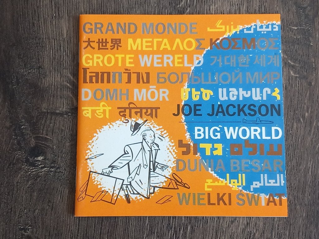 CD  Joe Jackson - Big world (1986), Cd's en Dvd's, Ophalen of Verzenden, Gebruikt, Poprock