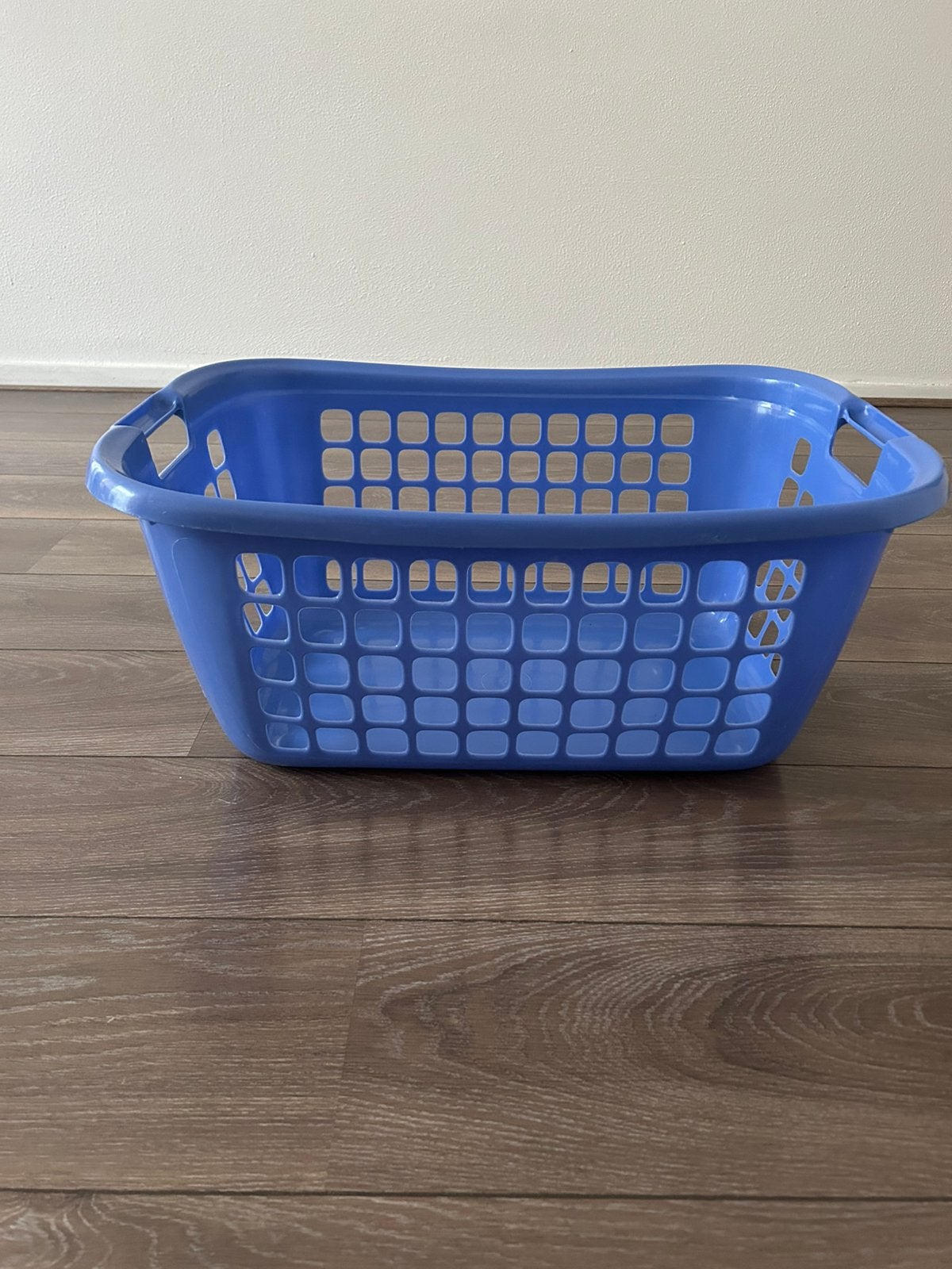 Ruime wasmand, blauw, Ophalen, Zo goed als nieuw, Blauw