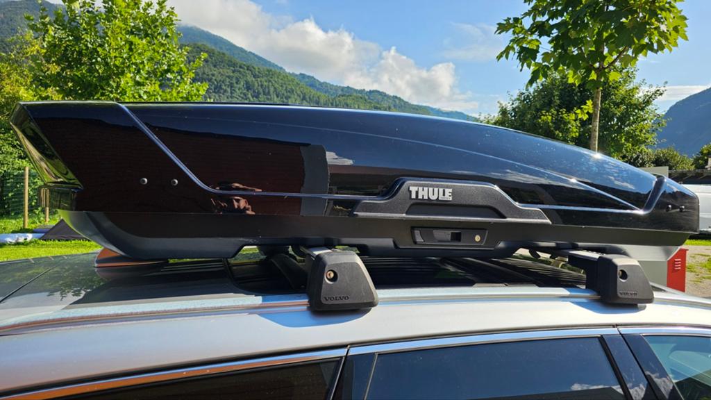 Dakkoffer te huur – Thule Motion XT XL (500L) Black Glossy, Auto diversen, Dakkoffers, Ophalen