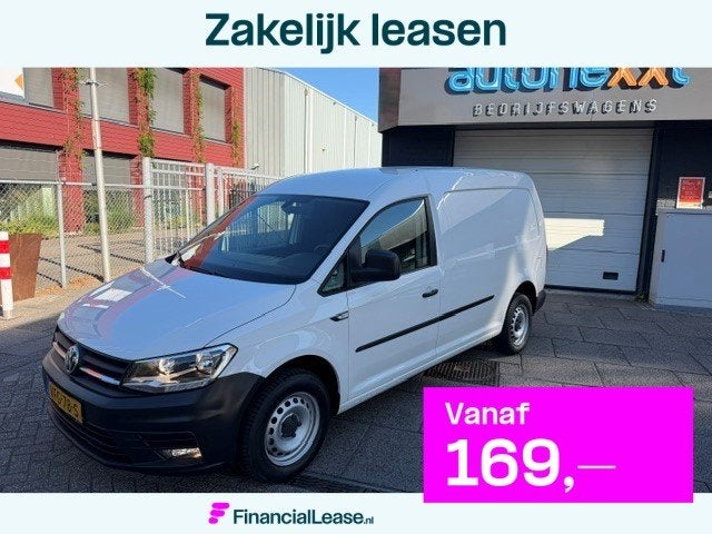 Volkswagen Caddy 1.4 TGI L2H1 EcoFuel Maxi Comfortline AIRCO, Voorwielaandrijving, Stof, Gebruikt, Euro 6