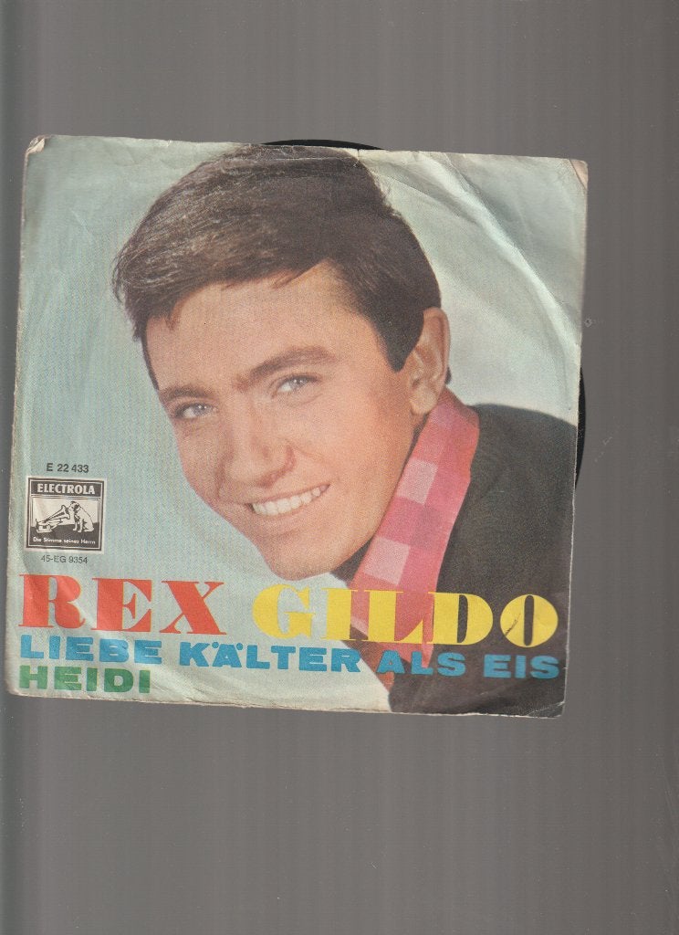 REX  GILDO  --  LIEBE KALTER ALS EIS  //  VERTALING, Cd's en Dvd's, Vinyl Singles, Gebruikt, Fotohoes, Originele persing, Single