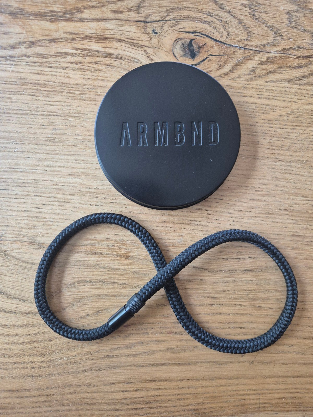 Heren armband Armbnd L, Ophalen of Verzenden, Nieuw, Zwart