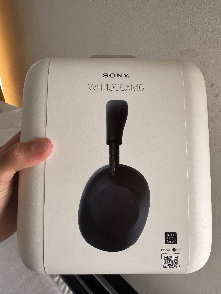 Sony WH-1000XM6 Zwart – Nieuw & Geseald