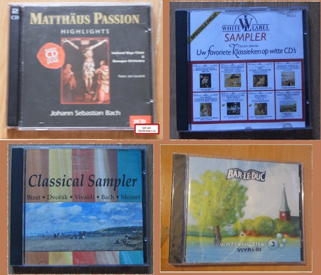 matthaus passion, sampler favoriete, classical, Bar-le-duc 3, Cd's en Dvd's, Cd's | Klassiek, Ophalen of Verzenden, Classicisme