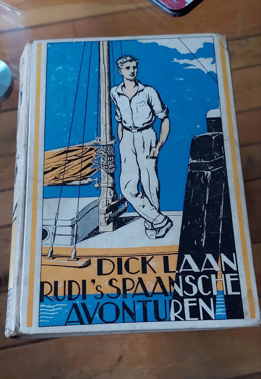 Rudi's Spaansche Avonturen (1e druk, 1931) - Dick Laan, Ophalen of Verzenden