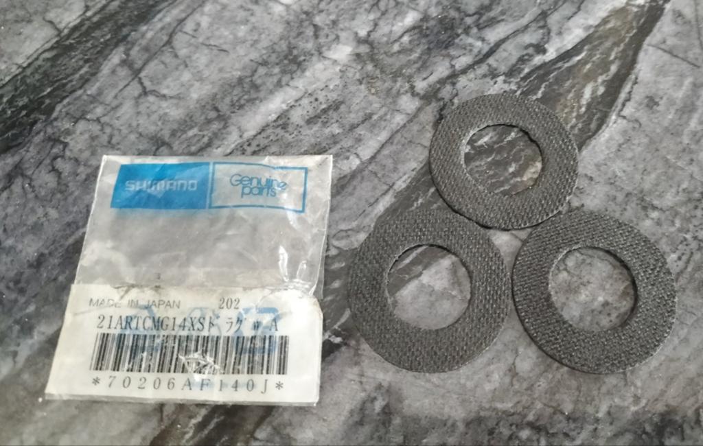 3x Shimano carbon slipschijven universeel, Watersport en Boten, Hengelsport | Karpervissen, Ophalen of Verzenden, Nieuw, Complete set