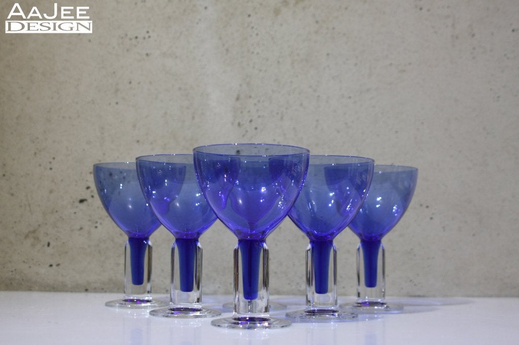 Studio Bormioli Rocco glas – Merlino – In to the blue – Los, Verzamelen, Ophalen of Verzenden, Zo goed als nieuw, Overige typen