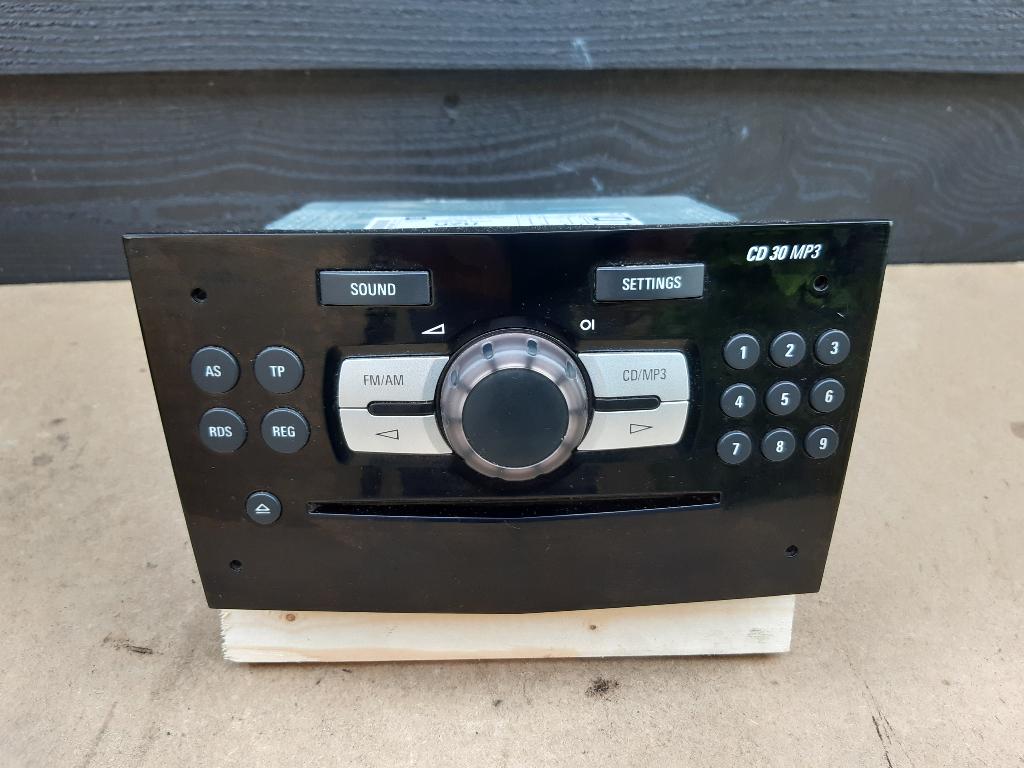 AUTORADIO CD - CD30 - ORIGINEEL - OPEL CORSA D - Color Ed., Verzenden, Gebruikt