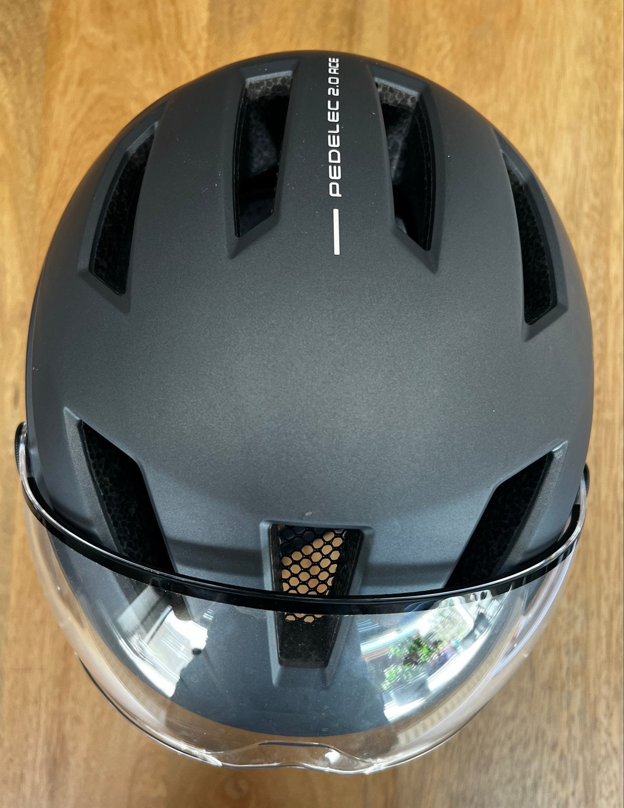 Abus Pedelec 2.0 ACE Helm met vizier (L, 56-62cm) z.g.a.n., Fietsen en Brommers, Ophalen of Verzenden, Zo goed als nieuw, L, Heer of Dame