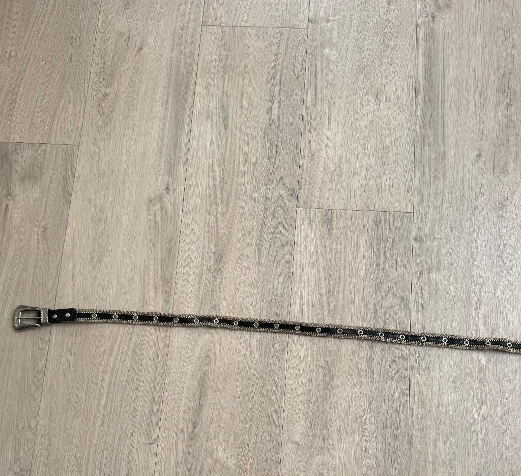Mooie metalen riem nieuwstaat DX, Minder dan 3 cm, Overige kleuren, 90 tot 100 cm, Tailleriem