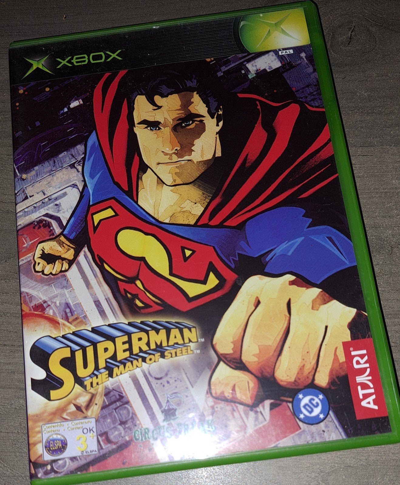 Superman the man of steel xbox z.g.a.n., 1 speler, Ophalen of Verzenden, Zo goed als nieuw, Avontuur en Actie