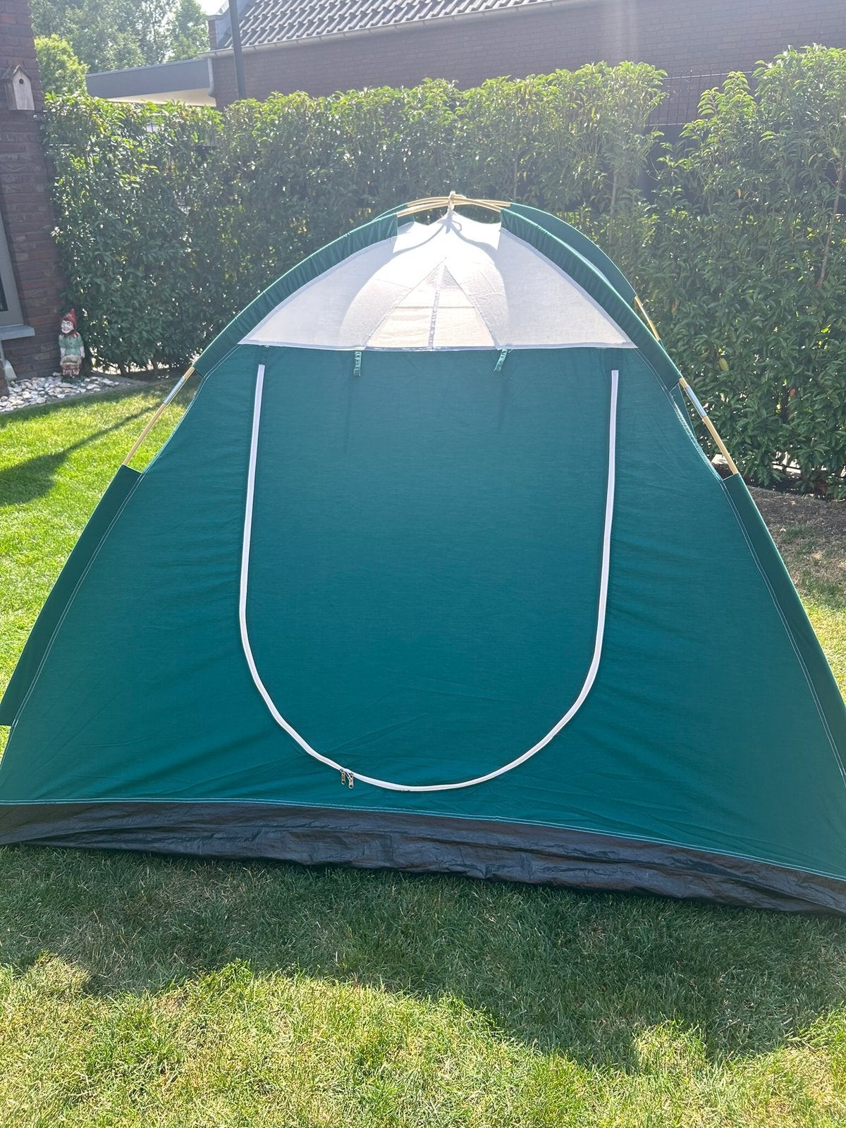 Katoenen tent, Caravans en Kamperen, Tenten, Ophalen, Zo goed als nieuw