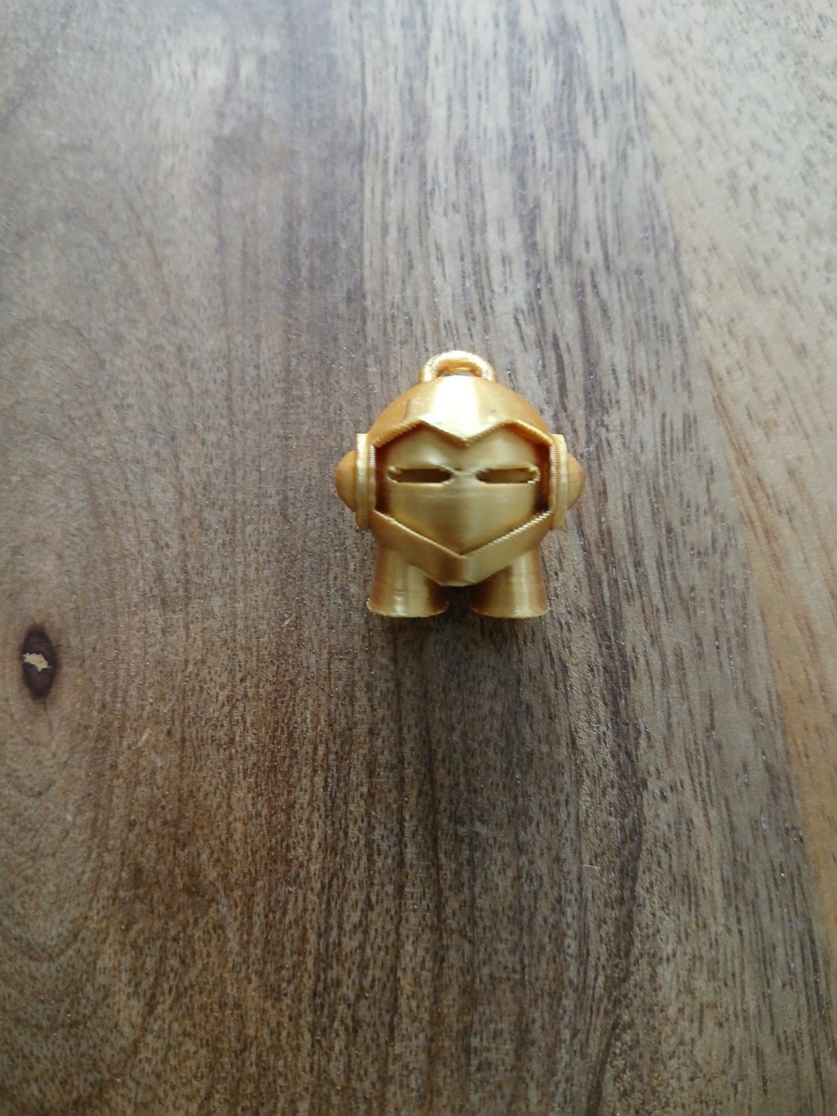 Gouden robot hanger - 3D geprint
