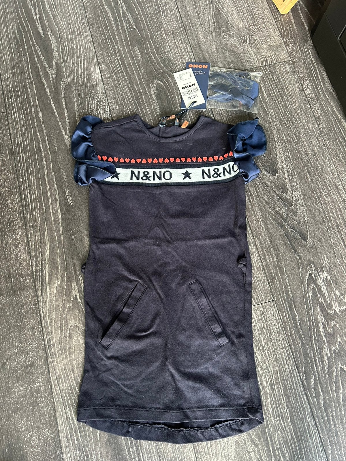 Nieuwe jurk van Nono maat 104, Ophalen of Verzenden, Nieuw, Meisje, Jurk of Rok