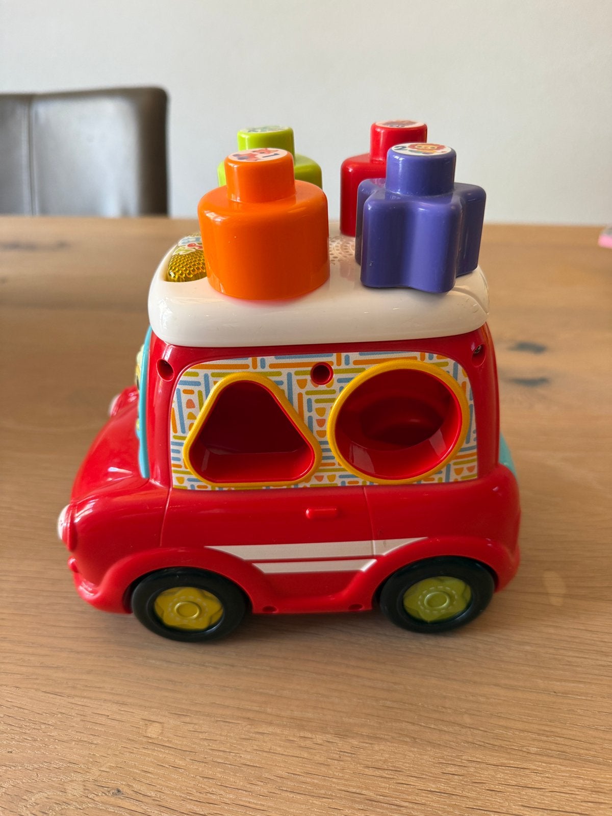 Vtech vrolijke vormenauto, Ophalen, Zo goed als nieuw