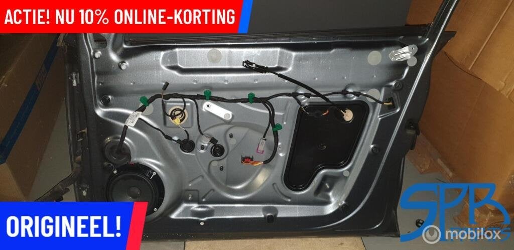 JETTA 5C VI RECHTSVOOR DEUR RECHTS Voor PORTIER LD7X RV, Nieuw, Ophalen of Verzenden, Volkswagen, Voor