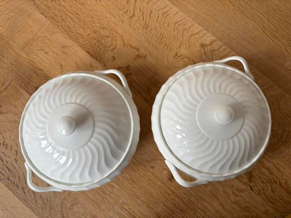 Twee schalen wedgewood candlelight, Ophalen of Verzenden
